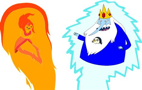 adventure time flame princess vs ice king|flame king reddit.